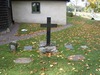 Den äldsta gravvården på kyrkogården.