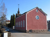 Figeholms kyrka från sydväst.