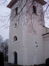 Västra Husby kyrka från sydväst.