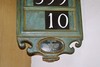 Nummertavla i långhuset, 1777.
