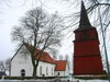 Skönberga kyrka, klockstapeln.