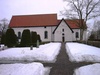Skönberga kyrka, södra långsidan med södra korsarmen.