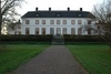 Stora Eks herrgård, Corps-de-logi, fasad mot öster.