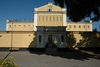 Mariestads fängelse, huvudentrén i form av triumfbåge, vy från S.