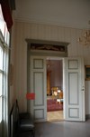 Skara rådhus, genomgångsrum mot torget, tidigare rum för sekreterare, innanför dörren fd kanslichefens rum.