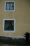 Dagsnäs herrgård, södra flygeln, sydvästra gavelns fönster.