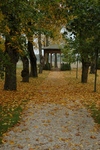 Dagsnäs herrgård, park med paviljong.