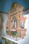 Altaruppsatsen i Skällinge kyrka.
