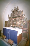 Altaruppsatsen i Spannarps kyrka.