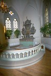Koret i Köinge kyrka.