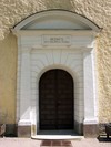 Dunkers kyrka, portal exteriör