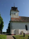Årdala kyrka, exteriör torn