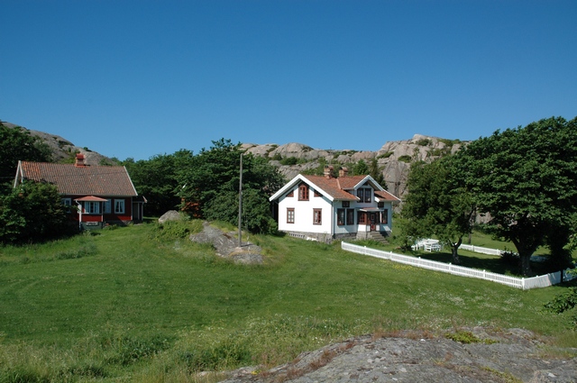 Camillahuset i söder är det äldsta bostadshuset på Kiddön 