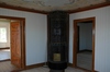 Interiören i Farfarshuset i form av listverk, dörrar, kakelugnar och takmålningar är välbevarad