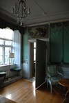 Sveneby herrgård, "kabinettet" i bottenvåningens östra rumsfil.