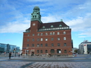 Centralposthuset, Malmö. Södra fasaden.