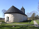 Dillnäs kyrka, exteriör från nordost
