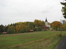 Kyrkomiljön väster om Kattnäs kyrka