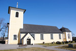 Torsåkers kyrka, exteriör sedd från söder