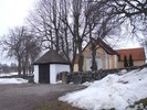 Runtuna kyrkoanläggning från väst