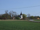 Vansö kyrka, kyrkomiljön sedd från norväst
