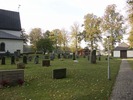 Överselö kyrka, kyrkogård och bårhus/begravningskapell