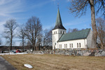 Västerljungs kyrka, kyrkoanläggningen från sydost
