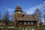 Adventskyrkan i Hjortkvarn, södra fasaden