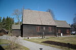 Tångeråsa kyrka, exteriör södra fasaden
