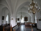 Skabersjö kyrka, nykyrka/korsarm mot norr.