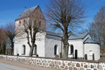 Härslövs kyrka mot sydöst