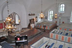 Ottarps kyrka, kyrkorummet från orgelläktaren
