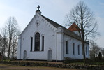 Halmstads kyrka från nordöst