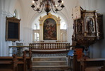 Vadensjö kyrka, koret