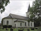 Bilden visar sakristian som har en enklare
fasadutformning än kyrkan i övrigt