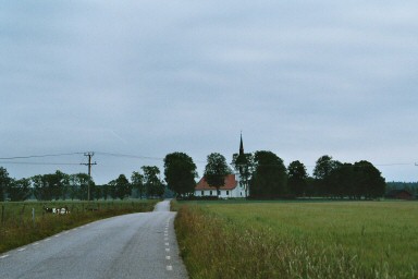 Främmestads kyrka från norr. Neg.nr. 04/161:13. JPG. 