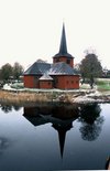 Lungsunds kyrka vid Öjevettern.