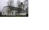 Järna kyrkas sedd från nordöst med norra långsidan samt östra gaveln. 