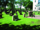 Kvarteret (B)har en högrest karaktär
med många påkostade gravvårdar.
Detta kvarter tillsammans
med kvarter A är det äldsta på
kyrkogården.