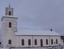 Transtrands kyrka, södra långsidan samt västtornet. 