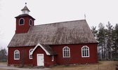Envikens gamla kyrka sedd från söder. 