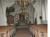 Interiör, kyrkorummet sett mor koret i öster.