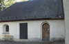 Sakristian byggdes 1709 ut till nuvarande avlånga form. Digitalfoto Rolf Hammarskiöld