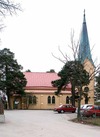 Duvbo kyrka från norr.