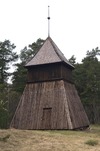 Hammarby kyrkas klockstapel.
