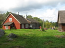 Sporrakulla gård, Östra Göinge kommun. Boningshuset från nordost.