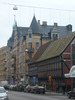Sjöbergska huset, Malmö. Östergatan, vy från väster.