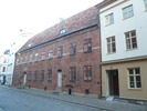 Rosenvingska huset, Malmö, fasad mot Västergatan, vy från SO.