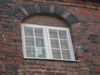 Krognoshuset. Fönster i norra fasaden.