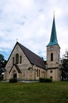 Gustavsbergs kyrka från sydväst.